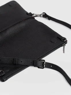 Clearance Saint and Sofia Alexis Studded Clutch - Black
