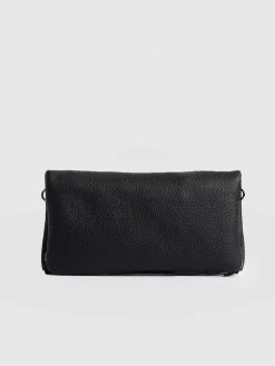 Clearance Saint and Sofia Alexis Studded Clutch - Black