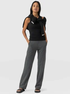 Discount Saint and Sofia Apartment Pant - Charcoal
