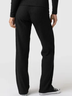 Hot Saint and Sofia Apartment Pant Ribbed - Black Rib