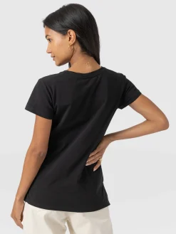 Hot Saint and Sofia Apartment Tee - Black