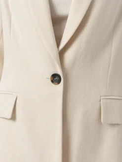Fashion Saint and Sofia Argent Blazer - Cream