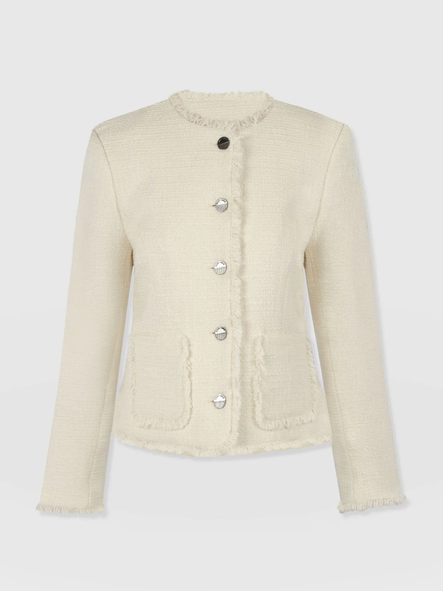 New Saint and Sofia Ashby Jacket - Cream