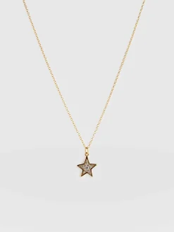 Clearance Saint and Sofia Astral Star Necklace - Gold