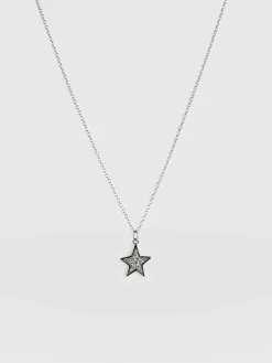 Fashion Saint and Sofia Astral Star Necklace - Silver