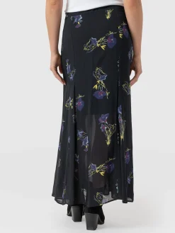 Discount Saint and Sofia Audrey Skirt - Blue Lily Gardens
