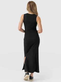 Discount Saint and Sofia Axel Cut Out Dress - Black