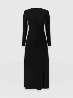 Best Saint and Sofia Bailey Knot Dress - Black