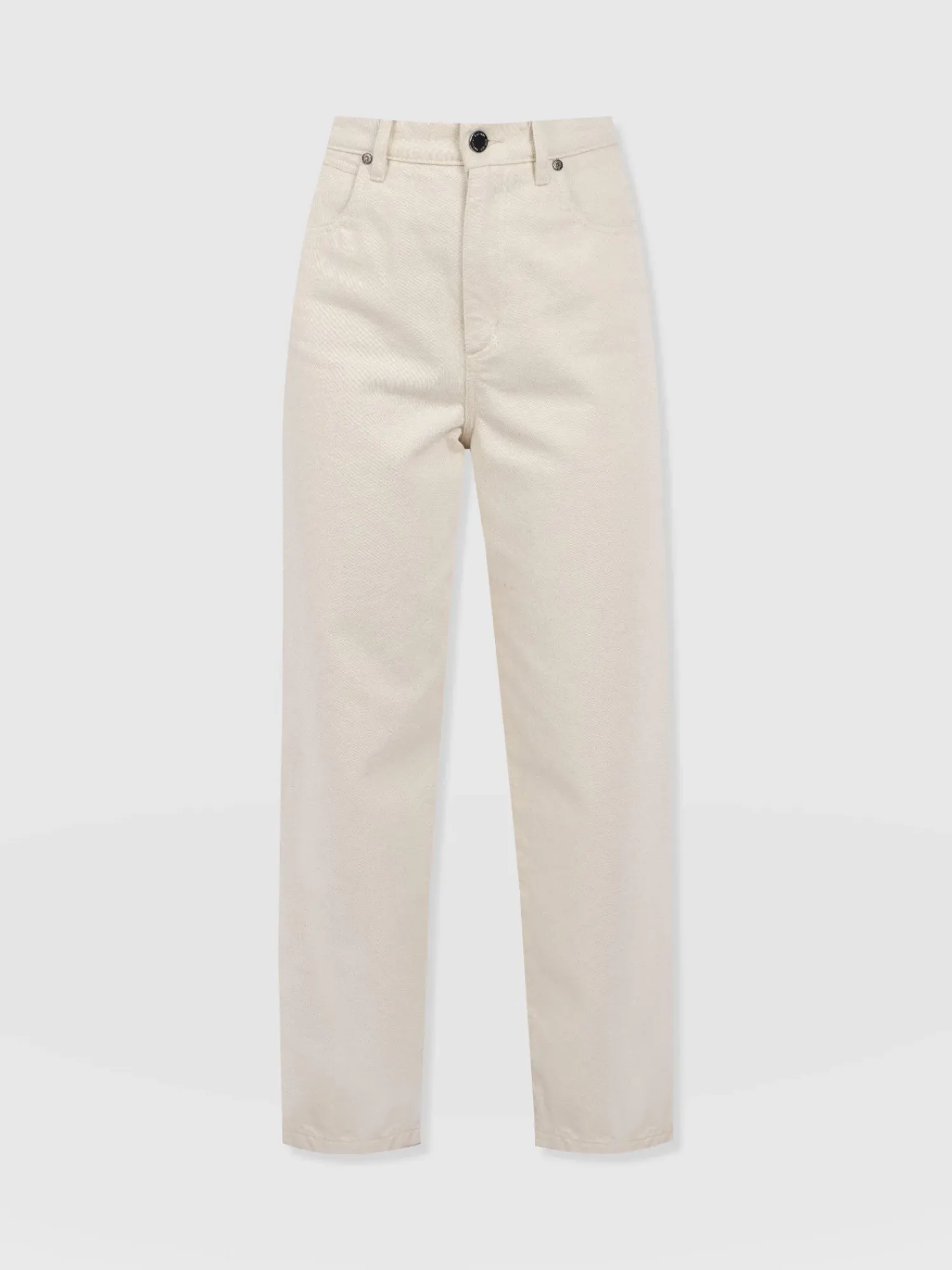 Clearance Saint and Sofia Barrel Leg Jean - Cream