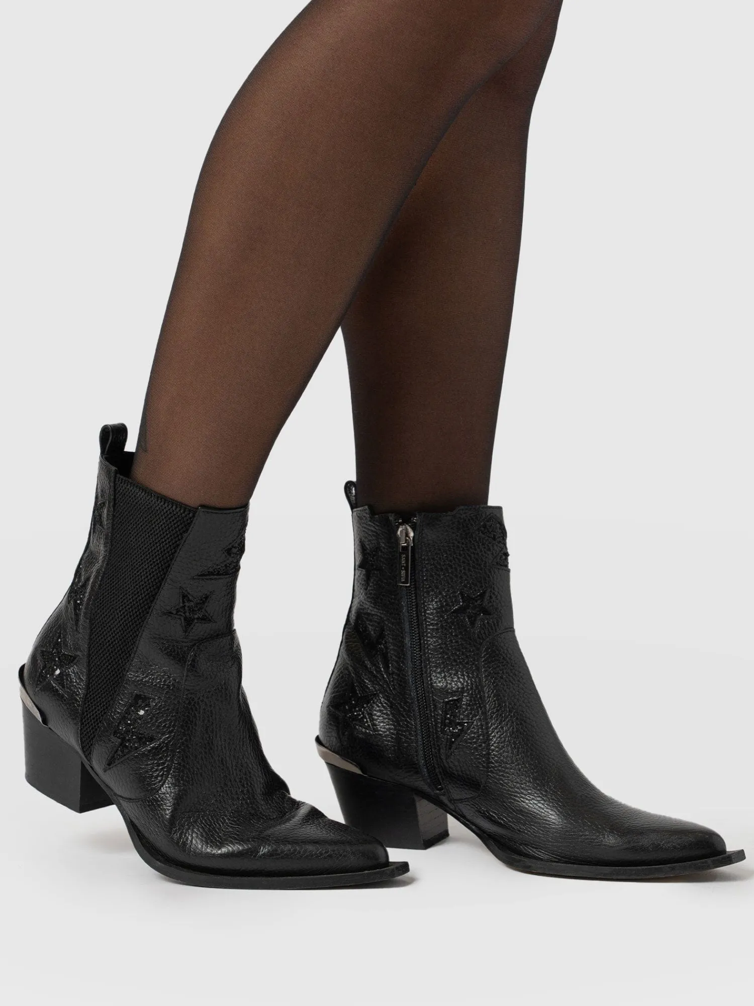 Online Saint and Sofia Billie Rock Boot - Black