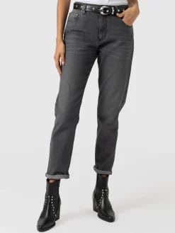 New Saint and Sofia Boyfriend Jeans - Black