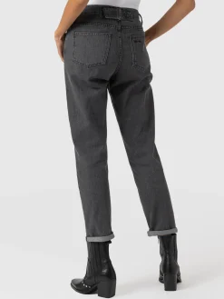 New Saint and Sofia Boyfriend Jeans - Black
