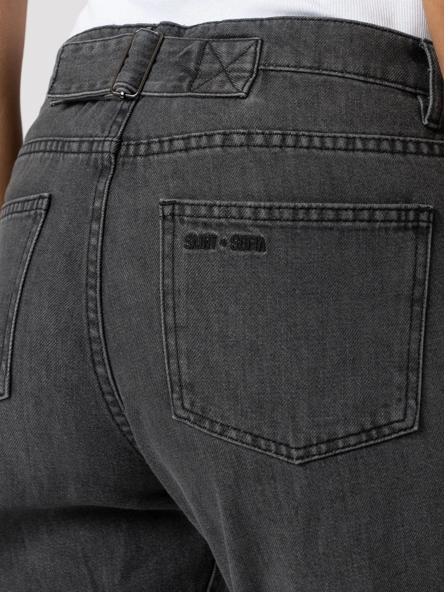 New Saint and Sofia Boyfriend Jeans - Black