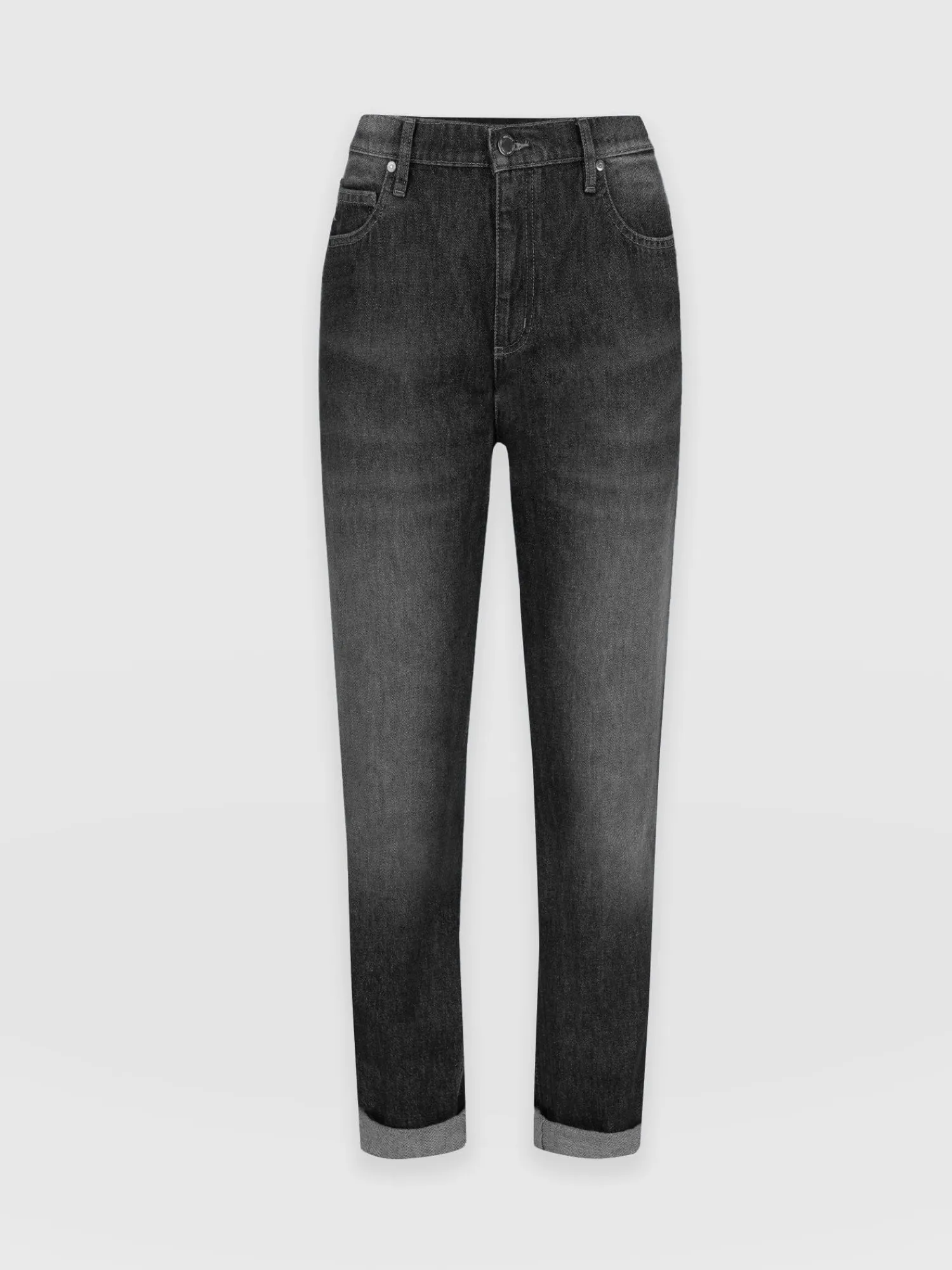 New Saint and Sofia Boyfriend Jeans - Black