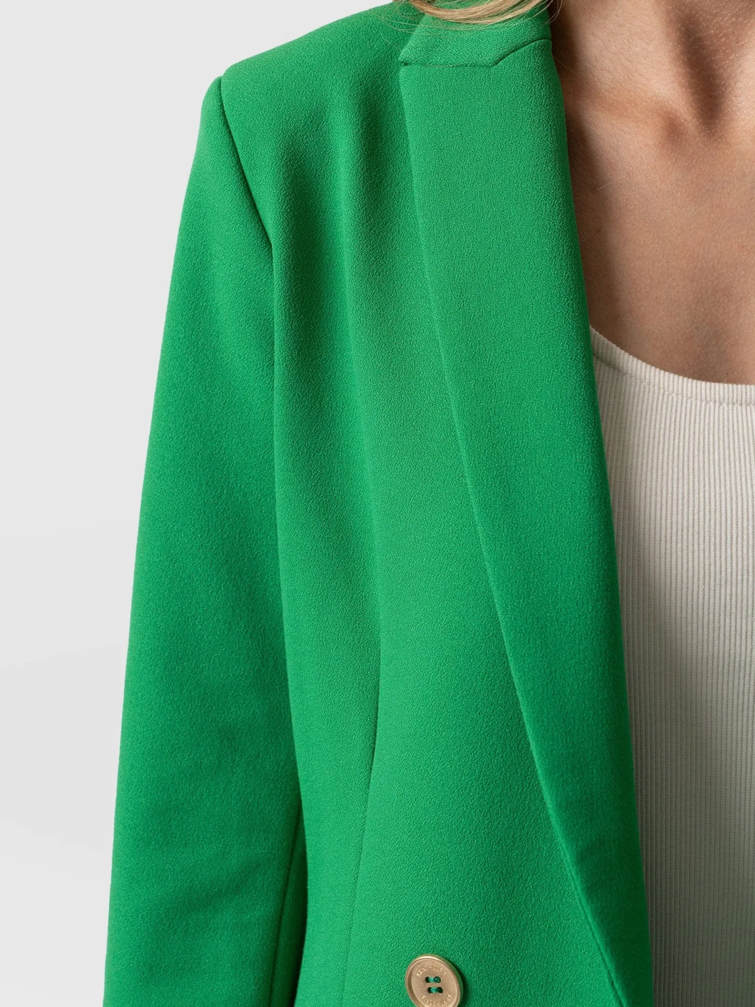 Hot Saint and Sofia Cambridge Blazer - Emerald Green