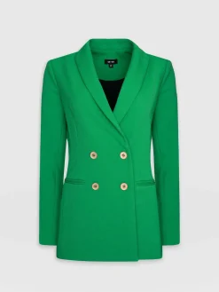 Hot Saint and Sofia Cambridge Blazer - Emerald Green