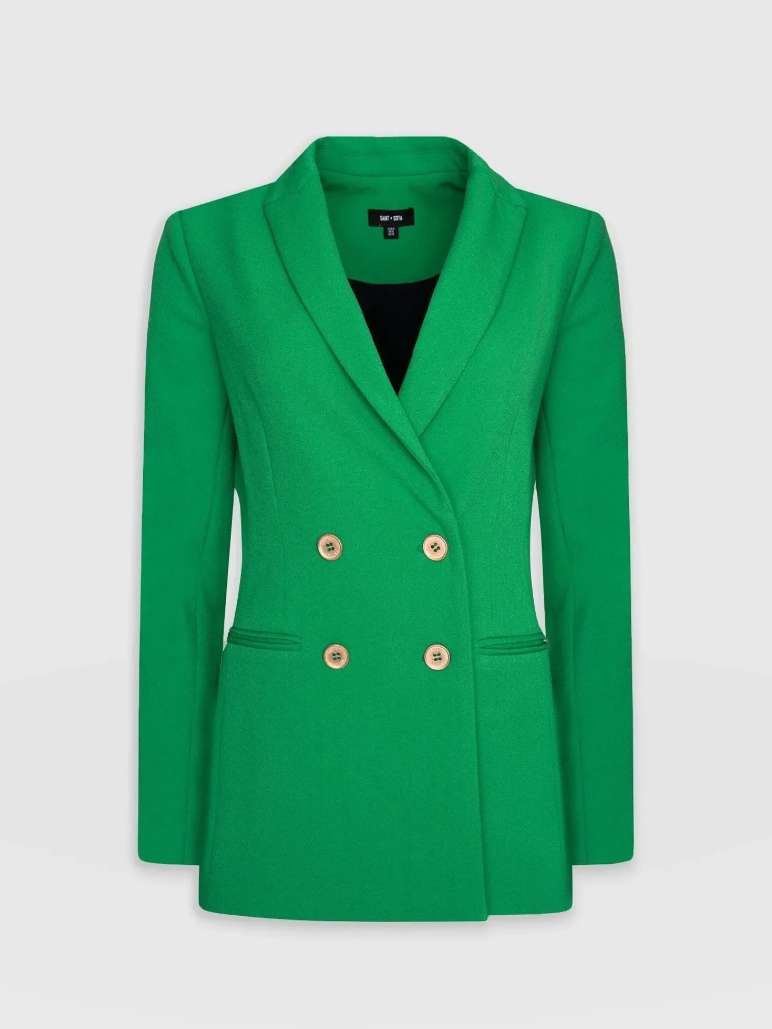 Hot Saint and Sofia Cambridge Blazer - Emerald Green
