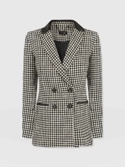 Discount Saint and Sofia Cambridge Blazer - Houndstooth