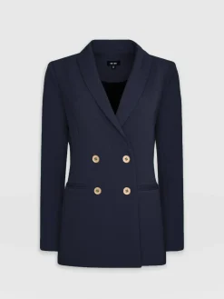 New Saint and Sofia Cambridge Blazer - Navy Crepe