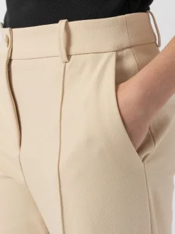 Clearance Saint and Sofia Cambridge Tailored Wide Leg Pant - Beige