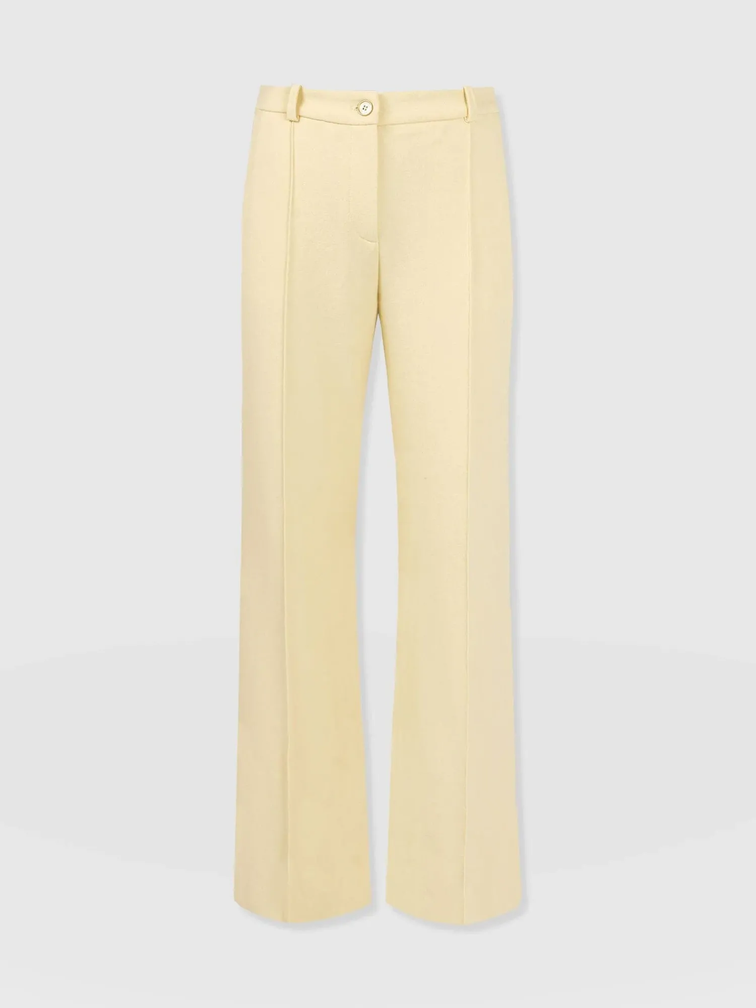 Online Saint and Sofia Cambridge Tailored Wide Leg Pant - Yellow