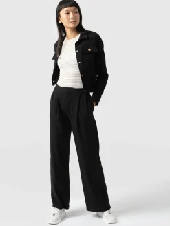 New Saint and Sofia Camden Wide Leg Pant - Black