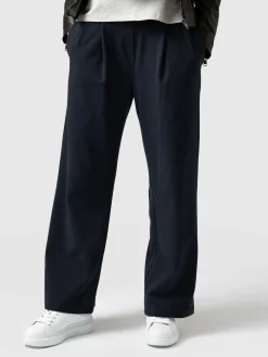 Discount Saint and Sofia Camden Wide Leg Pant - Navy