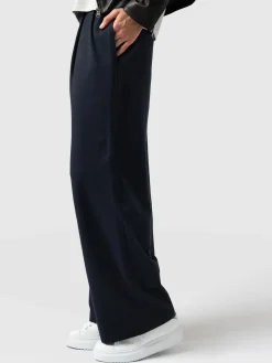 Discount Saint and Sofia Camden Wide Leg Pant - Navy