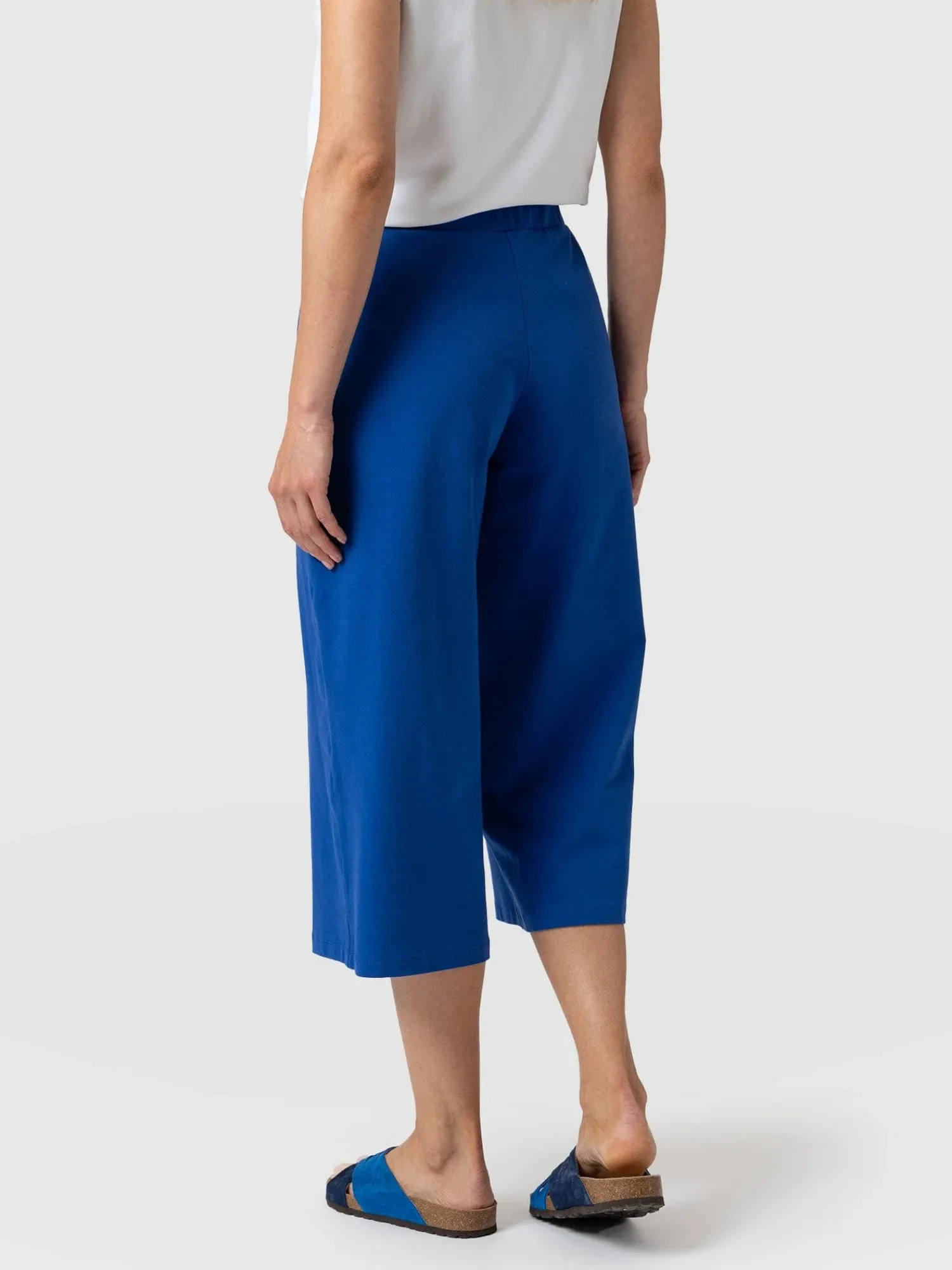 New Saint and Sofia Cara Wide Leg Culotte - Blue