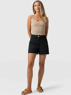 Best Saint and Sofia Cargo Short - Black