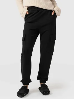 Clearance Saint and Sofia Cargo Tapered Pant - Black