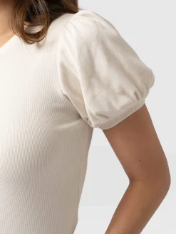 Online Saint and Sofia Cavendish Tee - Cream