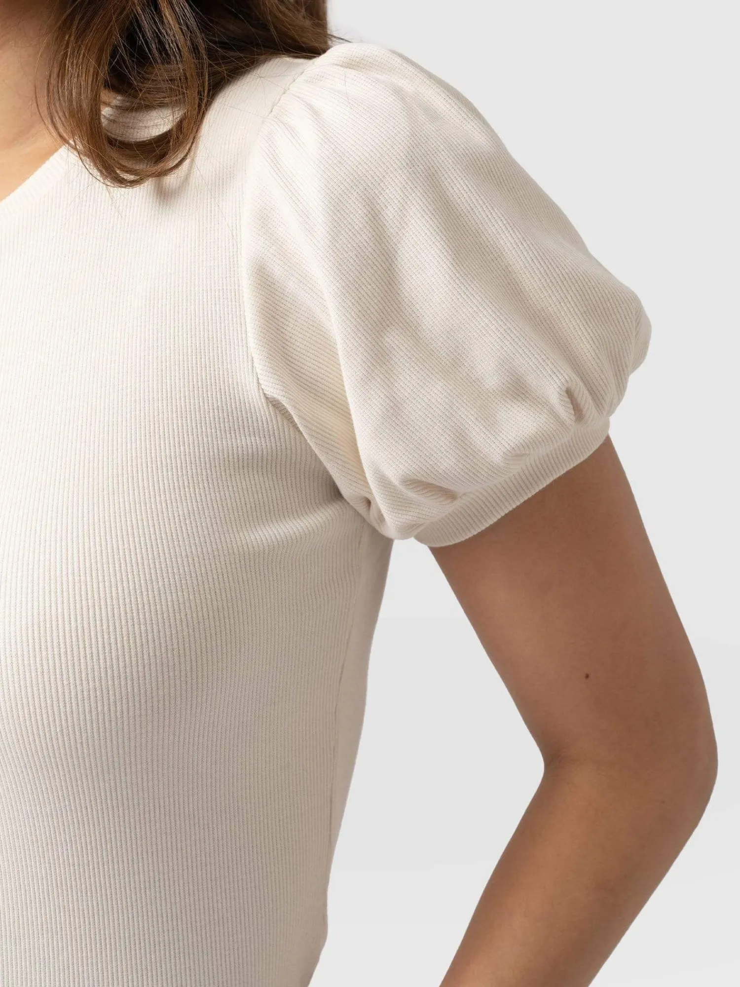 Online Saint and Sofia Cavendish Tee - Cream