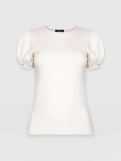 Online Saint and Sofia Cavendish Tee - Cream