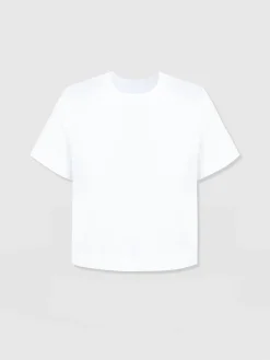 New Saint and Sofia Chelsea Crew Neck Tee - White