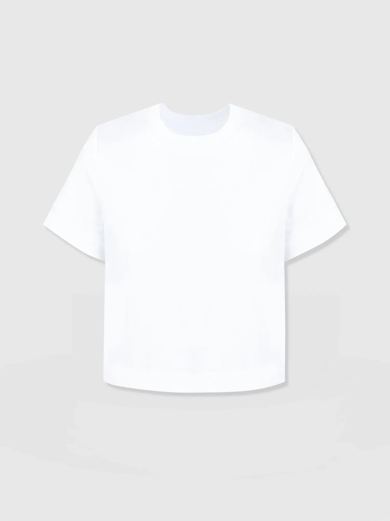 New Saint and Sofia Chelsea Crew Neck Tee - White