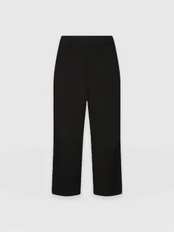 Fashion Saint and Sofia City Culotte - Black Pleats