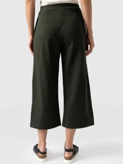 Best Saint and Sofia City Culotte - Khaki Pleats