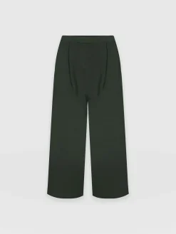 Best Saint and Sofia City Culotte - Khaki Pleats