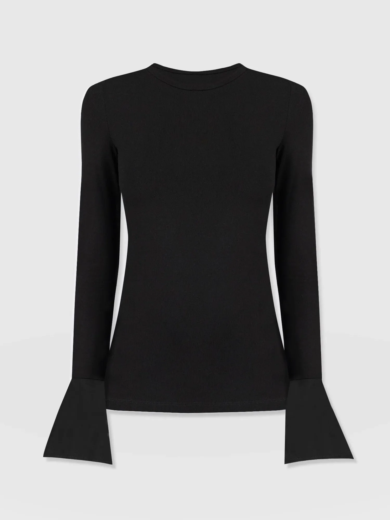 Discount Saint and Sofia Connie Cuff Tee - Black