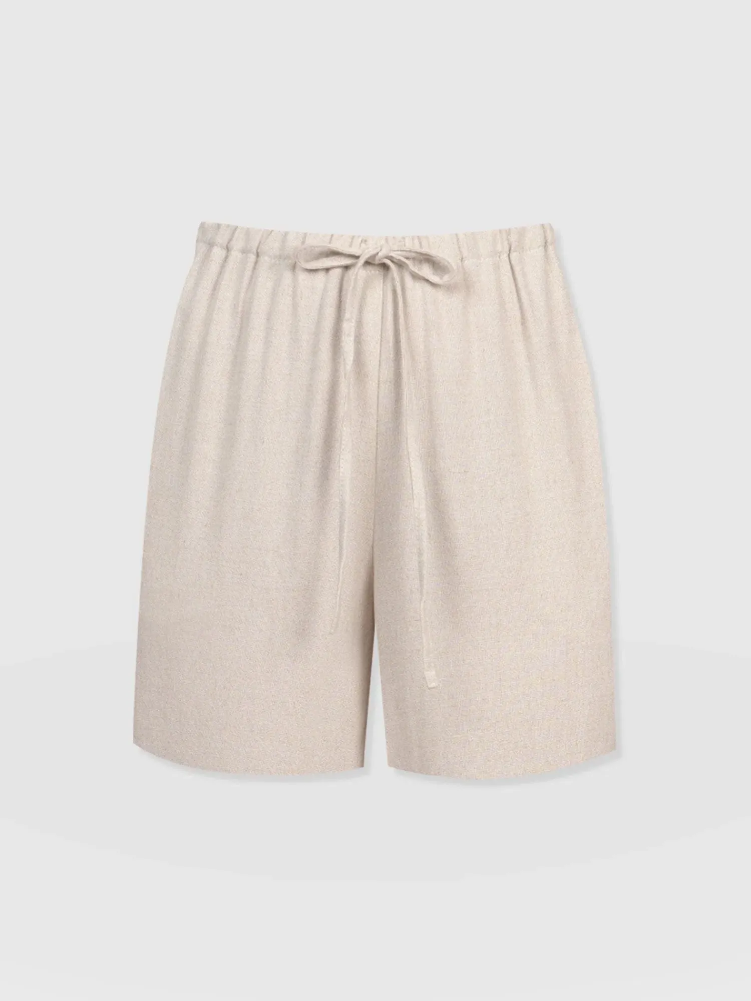 Hot Saint and Sofia Corinne Linen Short - Oatmeal