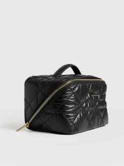 Clearance Saint and Sofia Cosmetics & Wash Bag - Black