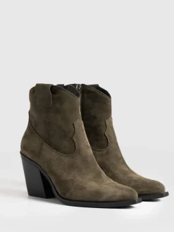 Sale Saint and Sofia Dallas Mid Boot - Khaki