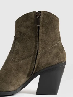 Sale Saint and Sofia Dallas Mid Boot - Khaki