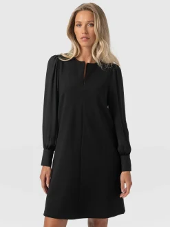 Hot Saint and Sofia Esme Zip Up Dress - Black