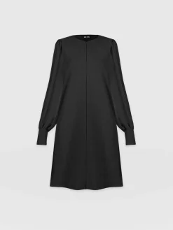 Hot Saint and Sofia Esme Zip Up Dress - Black
