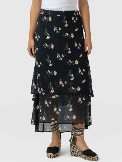 Clearance Saint and Sofia Etta Layered Skirt - Lily Gardens