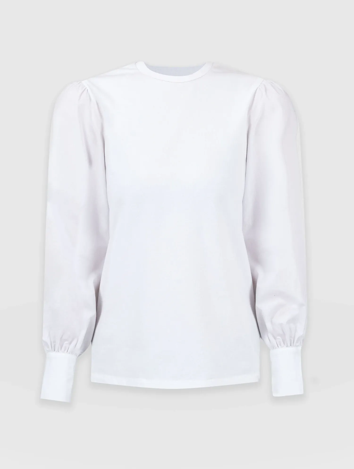 Clearance Saint and Sofia Eva Mock Shirt - White