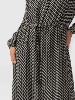 Outlet Saint and Sofia Evelyn High Low Dress - Monochrome Wave