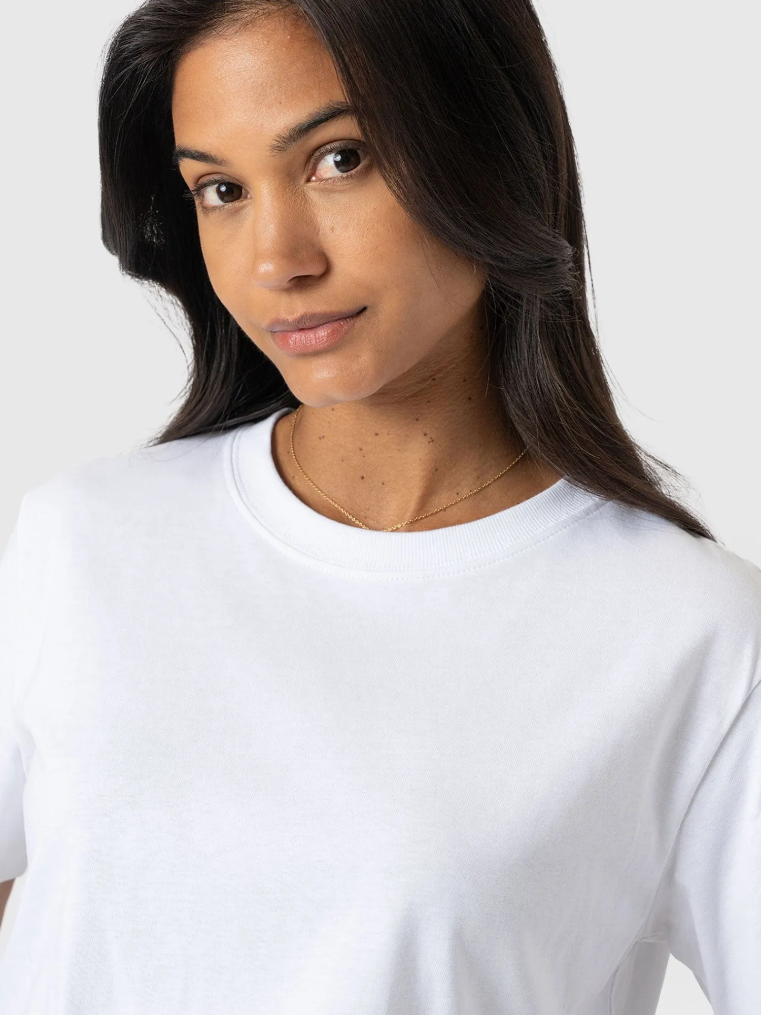 Fashion Saint and Sofia Finsbury Crew Neck Tee - White